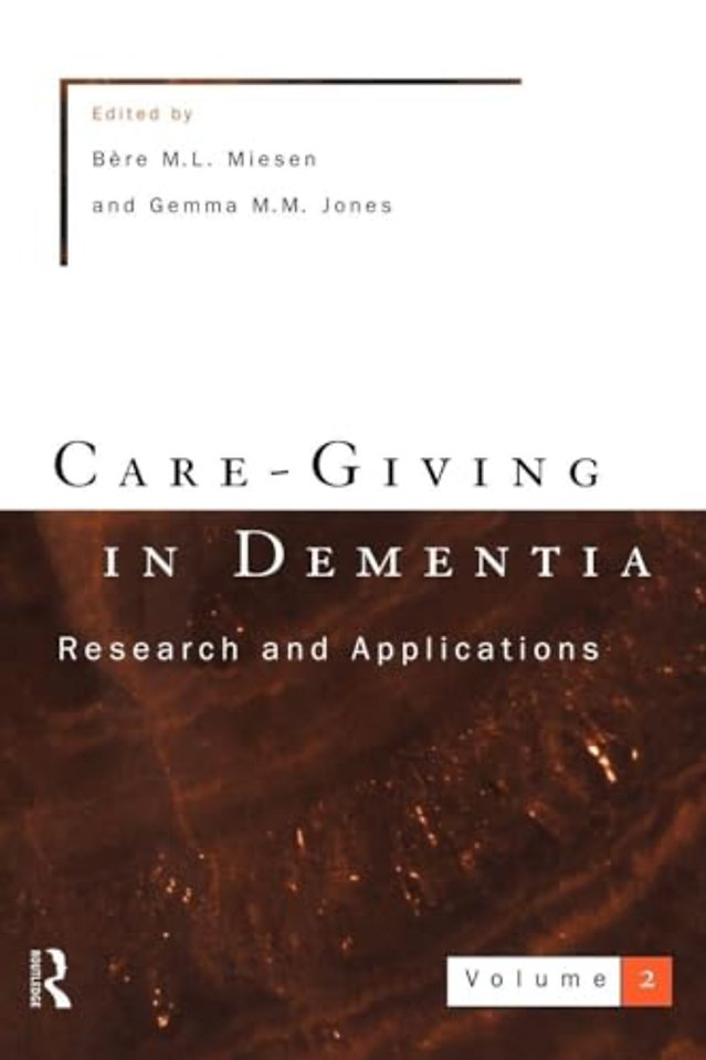 Care-Giving In Dementia 2