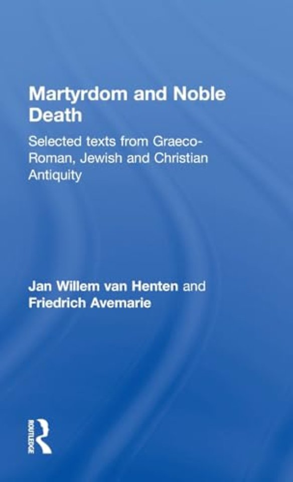 Martyrdom and Noble Death