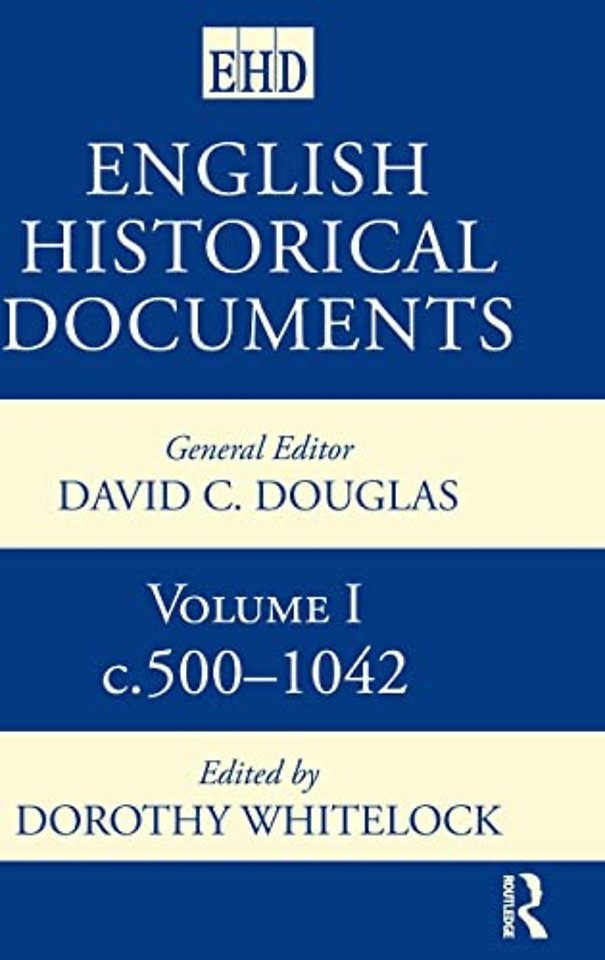 English Historical Documents 500-1041