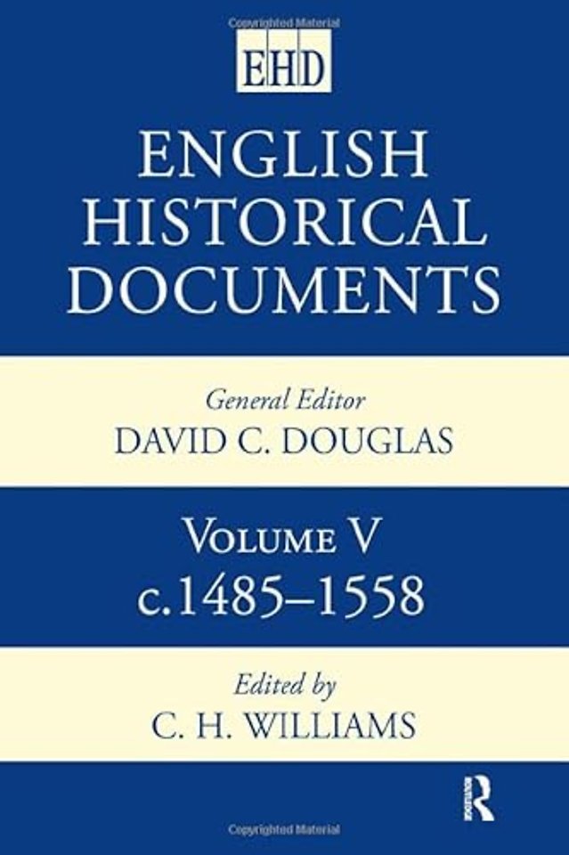 English Historical Documents