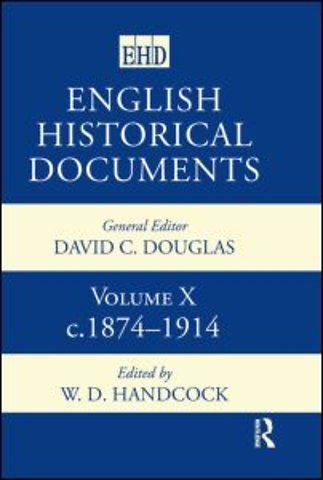 English Historical Documents