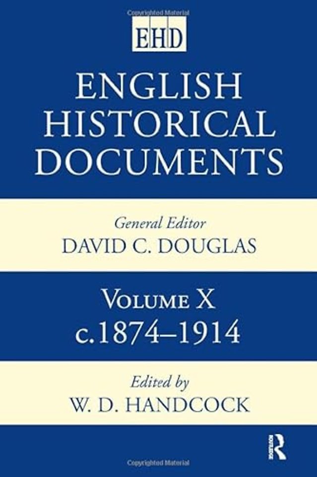 English Historical Documents