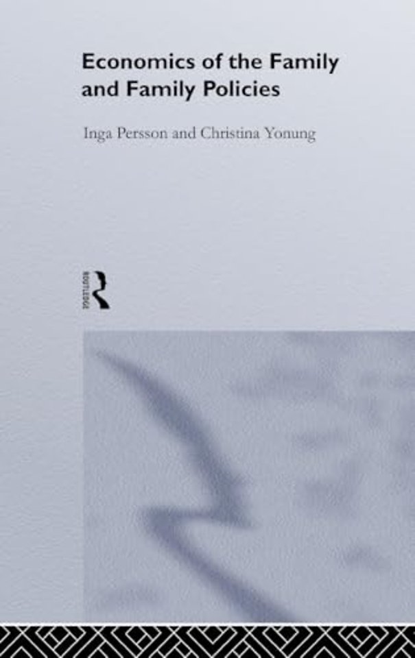 Economics of the Family and Family Policies