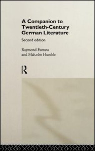 Companion to Twentieth-Century German Literature