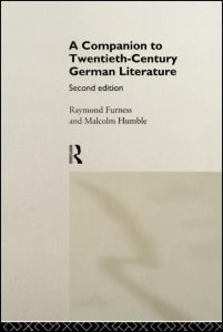 Companion to Twentieth-Century German Literature