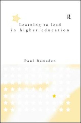Learning to Lead in Higher Education