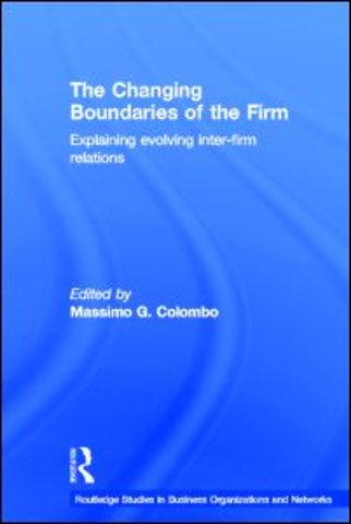Changing Boundaries of the Firm