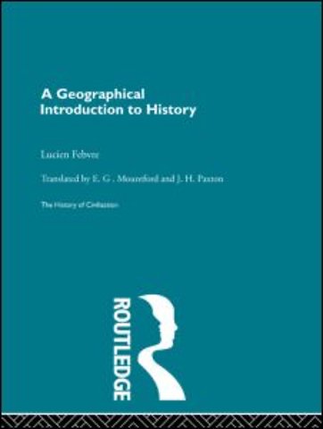 Geographical Introduction to History