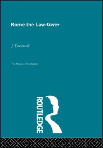 Rome the Law-Giver
