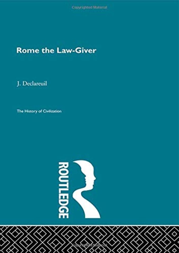 Rome the Law-Giver