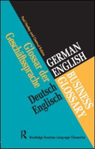 German/English Business Glossary