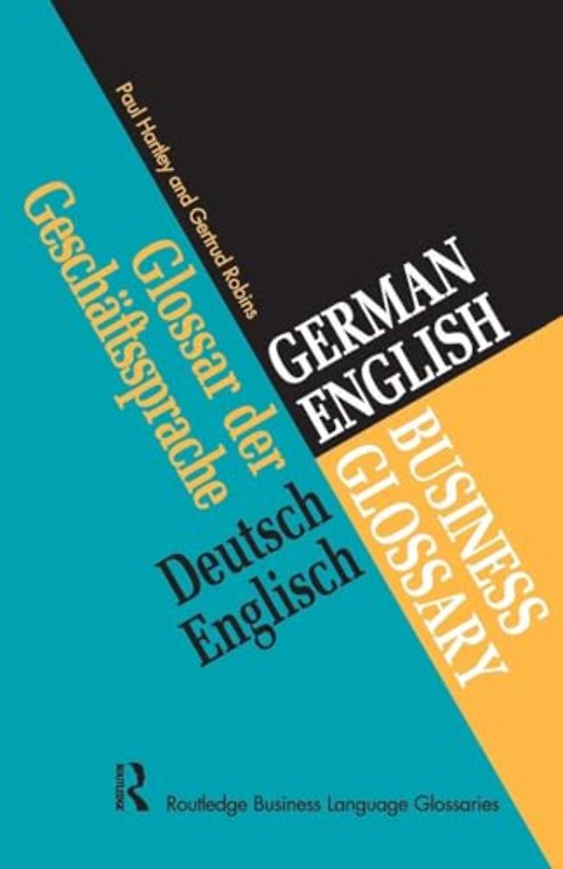 German/English Business Glossary