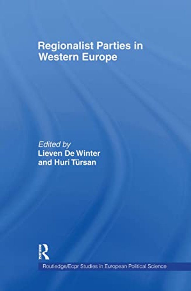 Regionalist Parties in Western Europe
