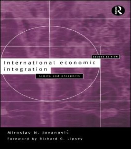 International Economic Integration
