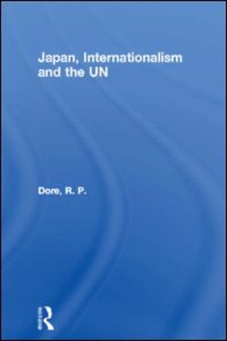 Japan, Internationalism and the UN
