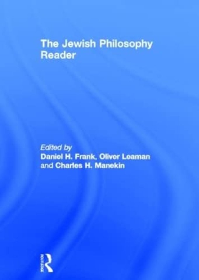 Jewish Philosophy Reader