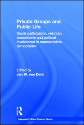 Private Groups and Public Life