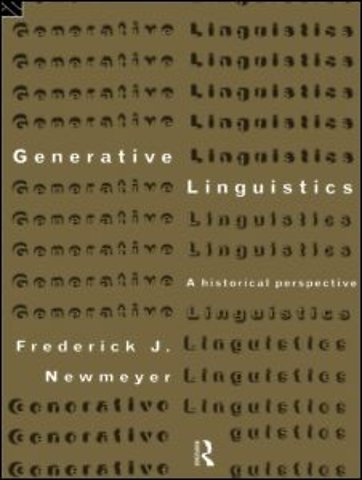 Generative Linguistics