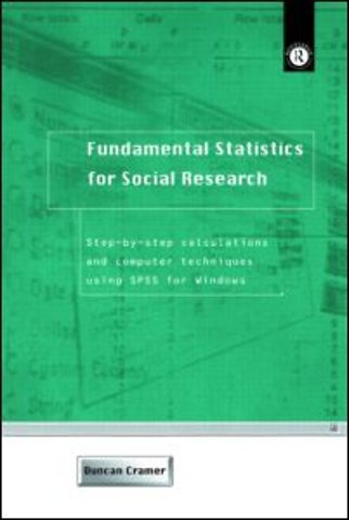 Fundamental Statistics for Social Research