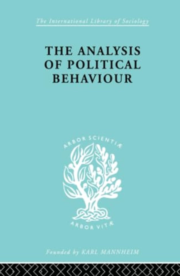 Analysis of Political Behaviour