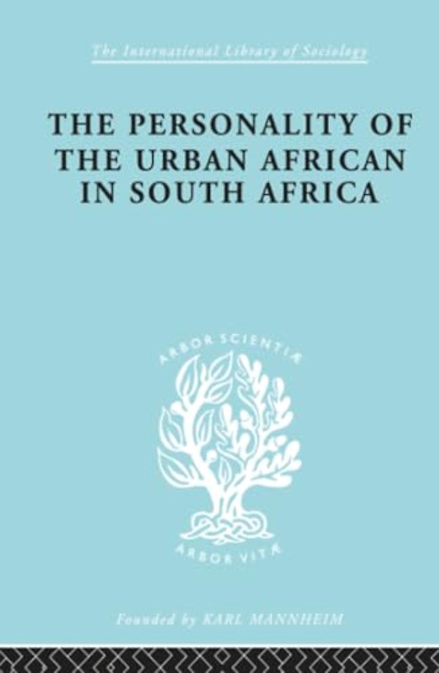 Personality of the Urban African in South Africa