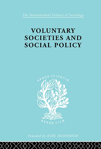Voluntary Societies and Social Policy
