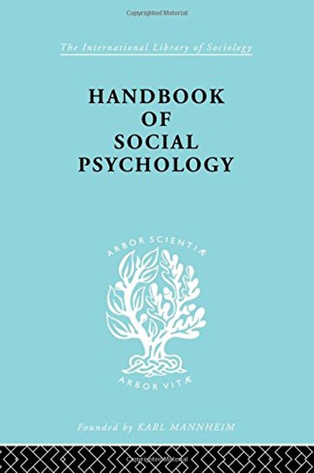 Handbook of Social Psychology