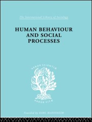 Human Behavior and Social Processes