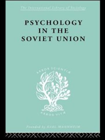 Psychology in the Soviet Union Ils 272