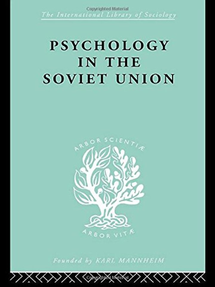 Psychology in the Soviet Union Ils 272