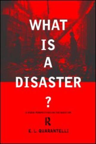 What is a Disaster?