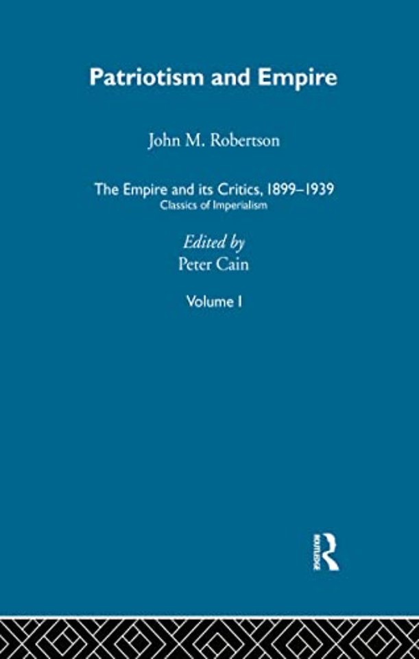 Empire and its Critics, 1899-1939