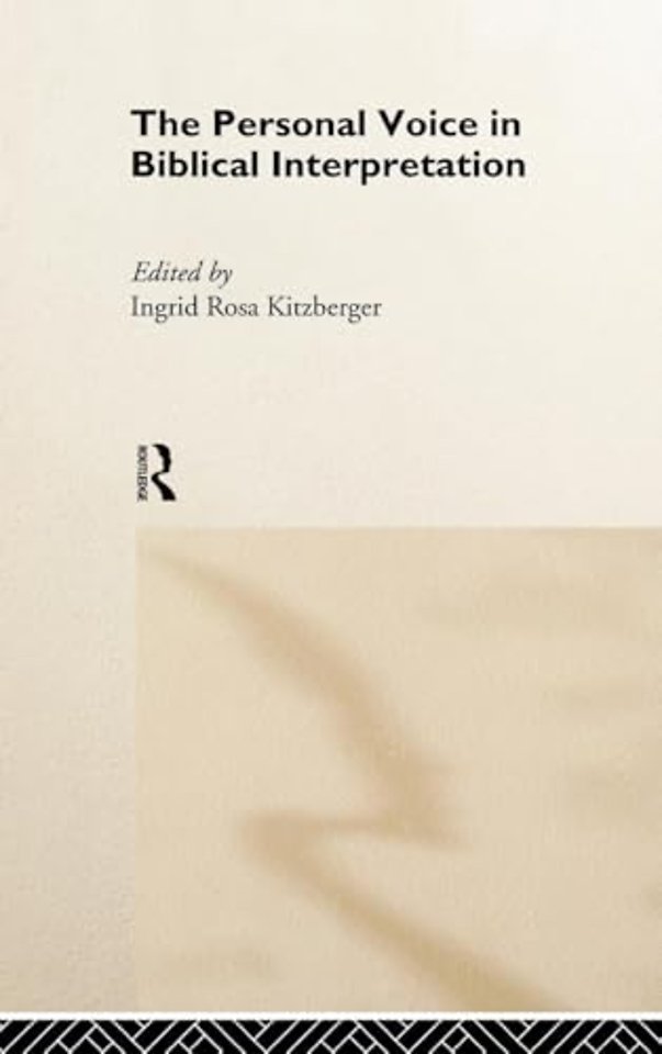 Personal Voice in Biblical Interpretation