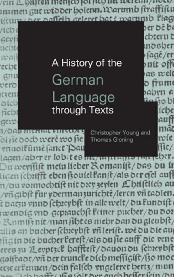 History of the German Language Through Texts