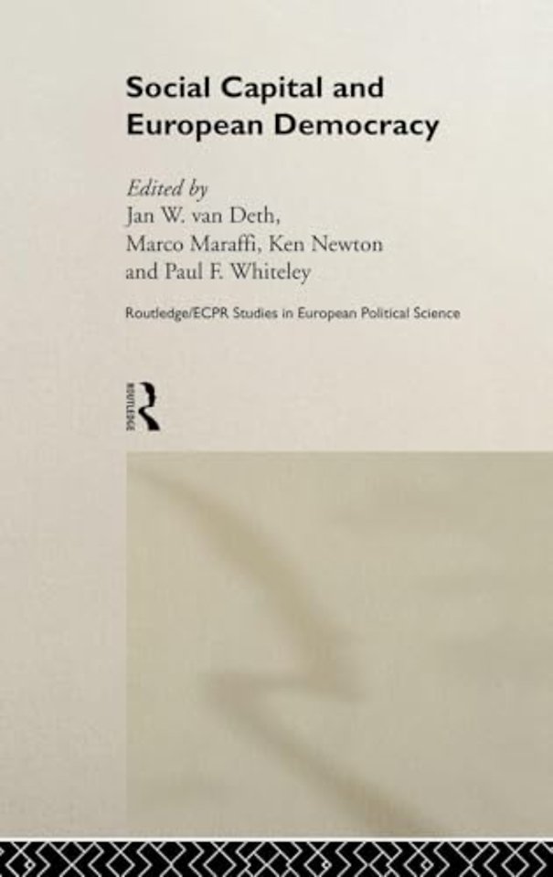 Social Capital and European Democracy