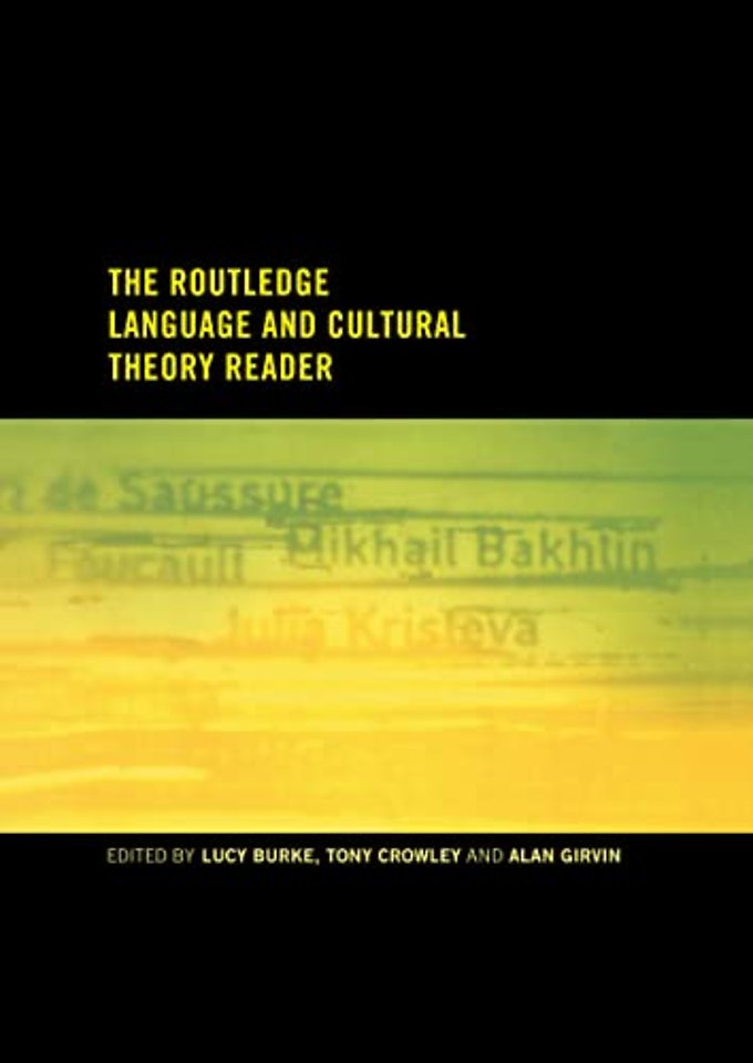 Routledge Language and Cultural Theory Reader