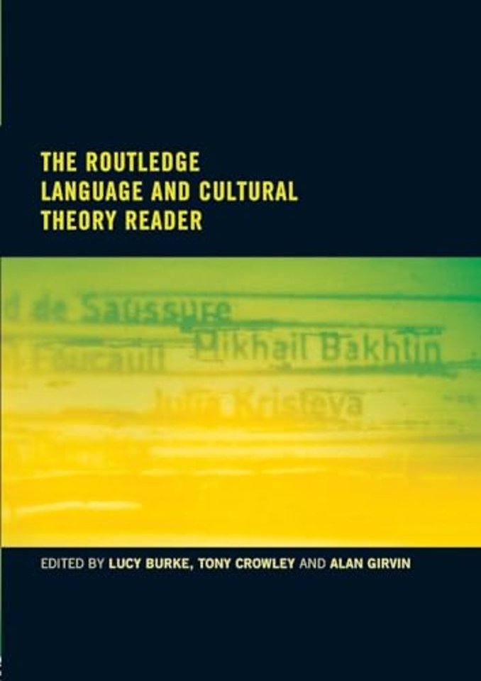 Routledge Language and Cultural Theory Reader