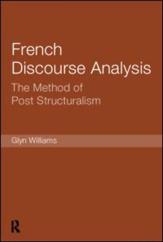 French Discourse Analysis