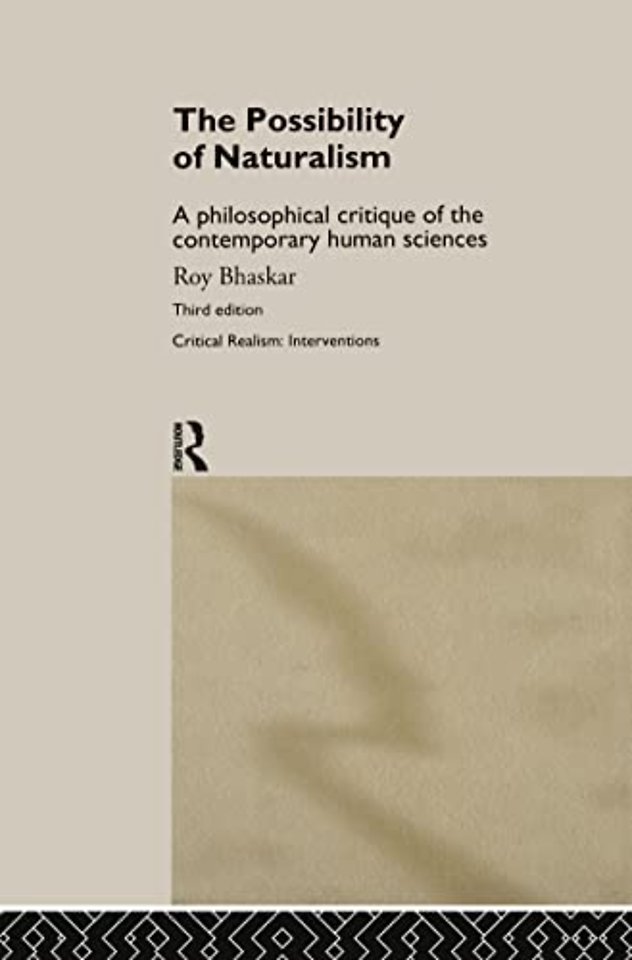 Possibility of Naturalism