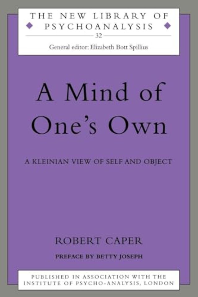 New Library of Psychoanalysis