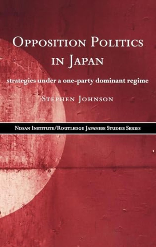 Opposition Politics in Japan