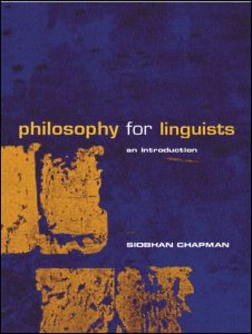 Philosophy for Linguists