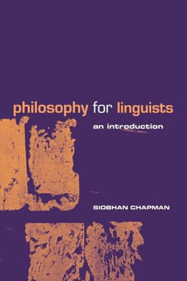Philosophy for Linguists