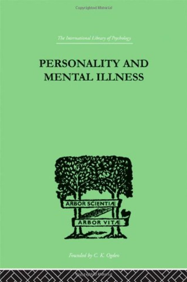 Personality and Mental Illness
