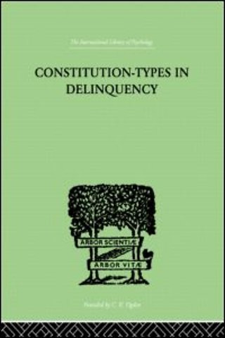 Constitution-Types In Delinquency