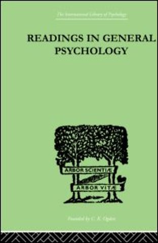 Readings In General Psychology