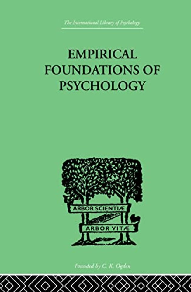 Empirical Foundations Of Psychology