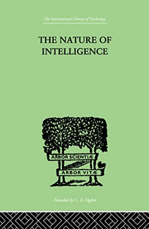 Nature of Intelligence