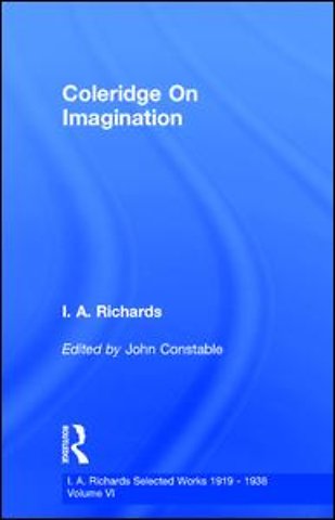 Coleridge On Imagination V 6