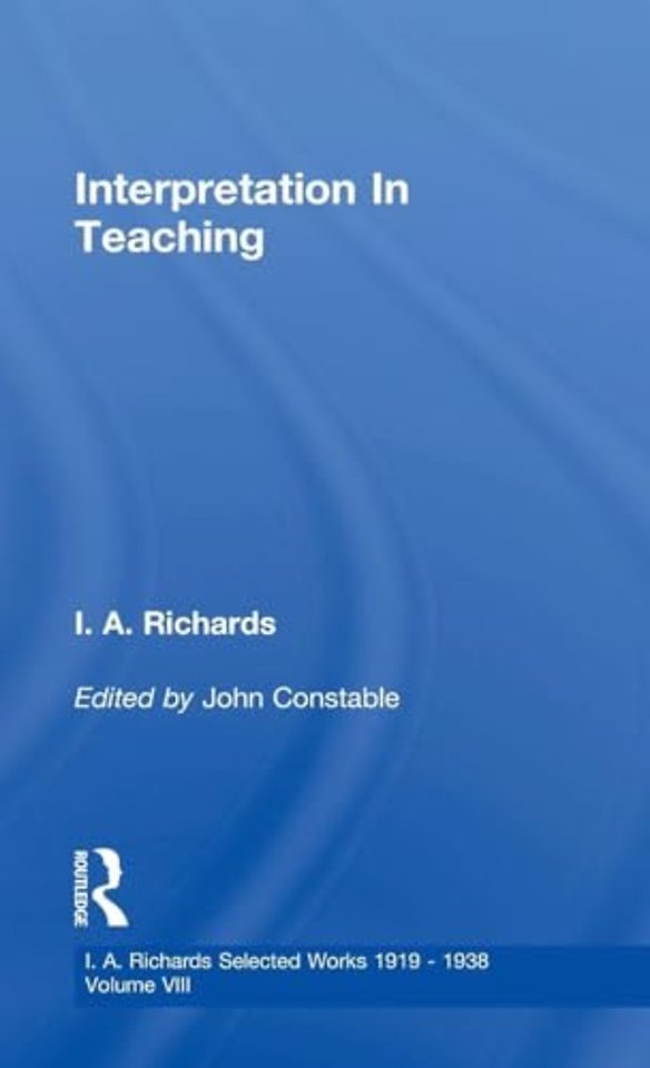 Interpretation In Teaching V 8
